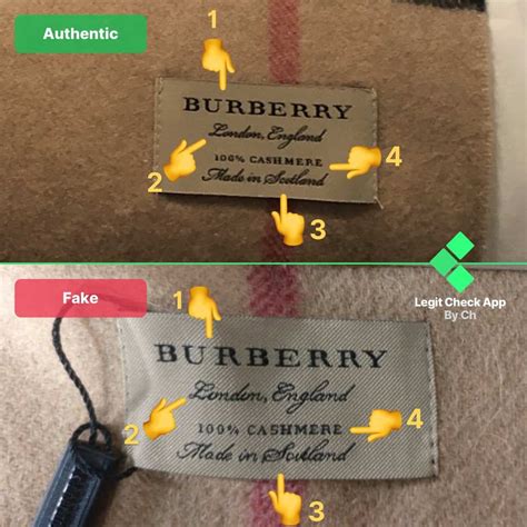 burberry scarf fake price|authentic burberry tag.